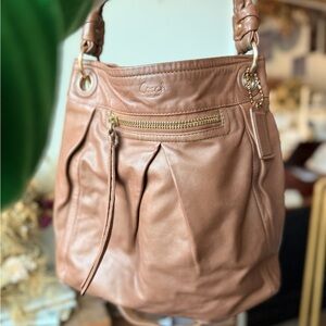 Coach Brown Leather Shoulder Bag